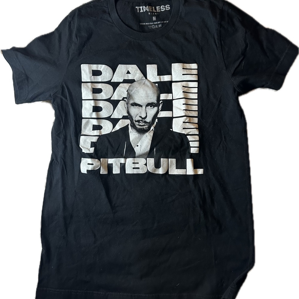 Pitbull Dale Timeless Miami Black T-Shirt Slim fit Sz M